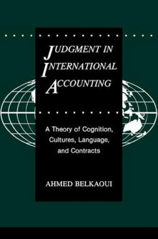 Cover of Judgment in International Accounting