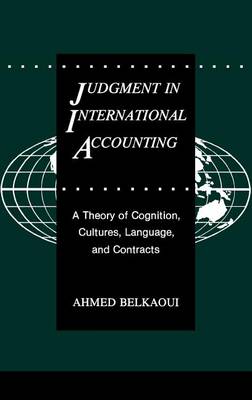 Book cover for Judgment in International Accounting