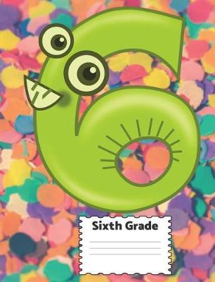 Book cover for Sixth Grade Notebook