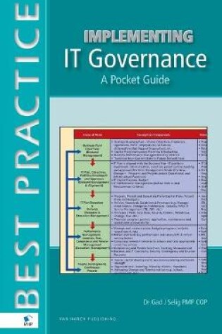 Cover of Implementing IT Governance