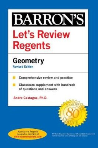 Cover of Let's Review Regents: Geometry Revised Edition