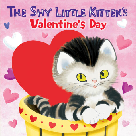 Book cover for The Shy Little Kitten's Valentine's Day