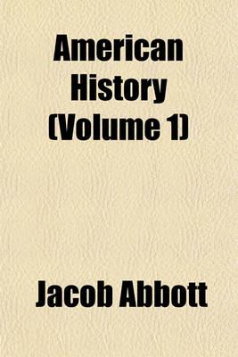 Book cover for American History (Volume 1)