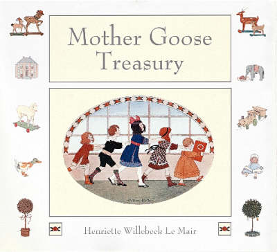 Book cover for Mother Goose Treasury