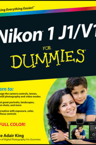 Cover of Nikon 1 J1/V1 for Dummies