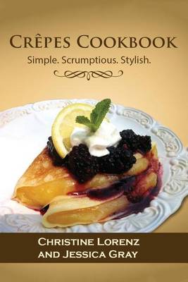 Book cover for Crepes Cookbook