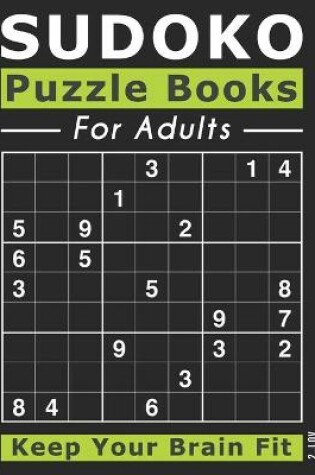 Cover of SUDOKO Puzzle Books for Adults