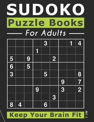 Book cover for SUDOKO Puzzle Books for Adults