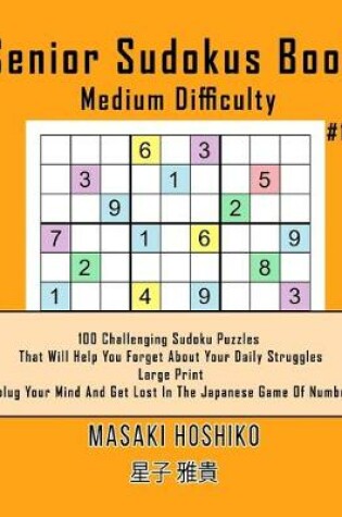 Cover of Senior Sudokus Book Medium Difficulty #17