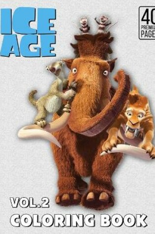 Cover of Ice Age Coloring Book Vol2