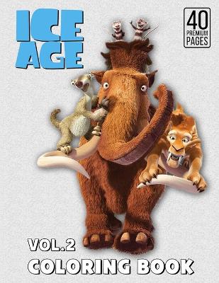 Cover of Ice Age Coloring Book Vol2