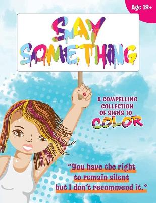 Book cover for Say Something