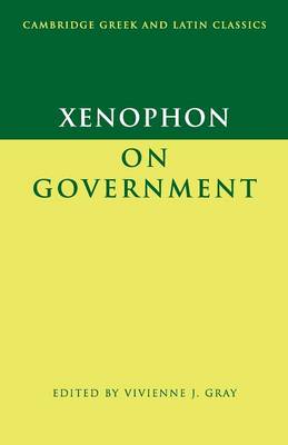 Book cover for Xenophon on Government