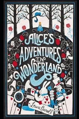 Book cover for Alice in Wonderland The Illustrated Annotated" Children Book