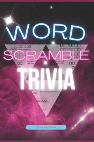 Cover of Word Scramble Trivia Large Print Word Scramble Puzzle Game Book For Adults (Solutions Included)