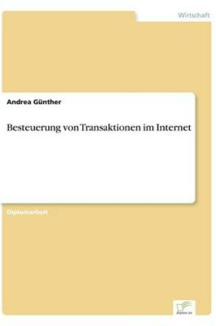 Cover of Besteuerung von Transaktionen im Internet