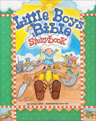 Book cover for Little Boys Bible Storybook