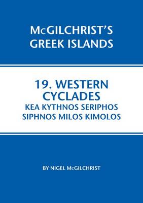 Book cover for Western Cyclades: Kea Kythnos Seriphos Siphnos Milos Kimolos