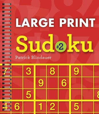 Book cover for Large Print Sudoku #2