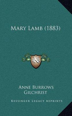 Book cover for Mary Lamb (1883)