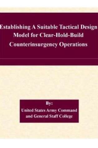 Cover of Establishing A Suitable Tactical Design Model for Clear-Hold-Build Counterinsurgency Operations