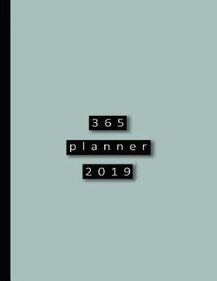 Book cover for 365 planner 2019