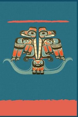 Book cover for Thunderbird Haida Tribe Art Notebook Native American Journal