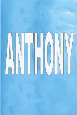 Book cover for Anthony