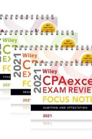 Cover of Wiley CPAexcel Exam Review 2021 Focus Notes