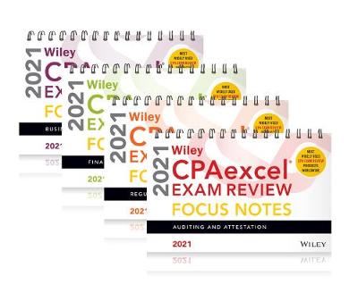 Book cover for Wiley CPAexcel Exam Review 2021 Focus Notes