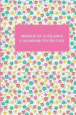 Cover of Month-At-A-Glance Calendar/To-Do List (Daisies/Pink)