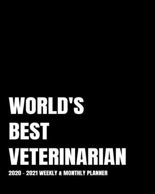 Book cover for World's Best Veterinarian Planner