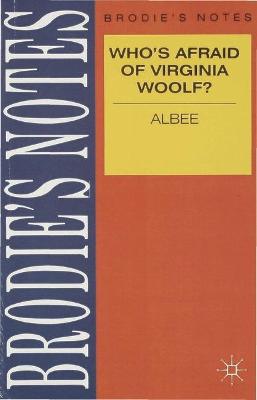Book cover for Albee: Who's Afraid of Virginia Woolf?