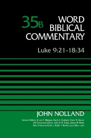Cover of Luke 9:21-18:34, Volume 35B