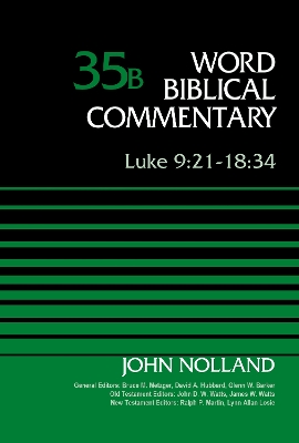 Book cover for Luke 9:21-18:34, Volume 35B