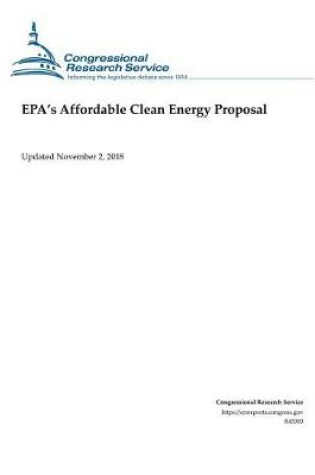 Cover of Epa's Affordable Clean Energy Proposal