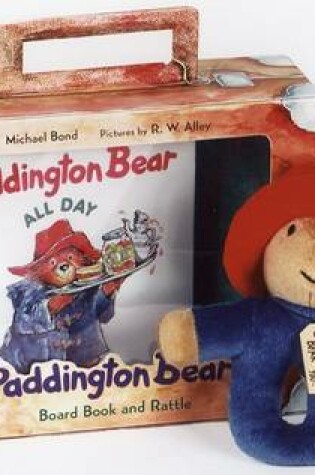 Cover of Paddington Bear Board Book and Rattle