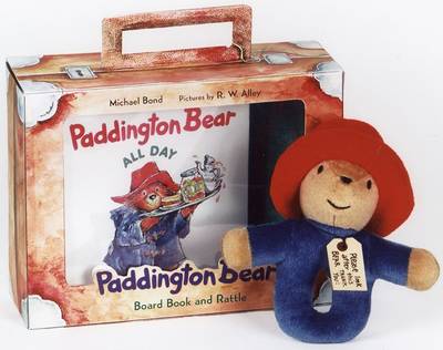 Cover of Paddington Bear Board Book and Rattle