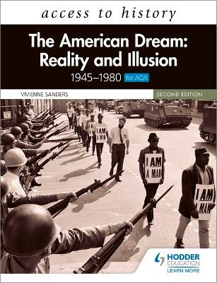 Book cover for Access to History: The American Dream: Reality and Illusion, 1945-1980 for AQA, Second Edition