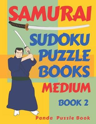 Book cover for Samurai Sudoku Puzzle Books - Medium - Book 2