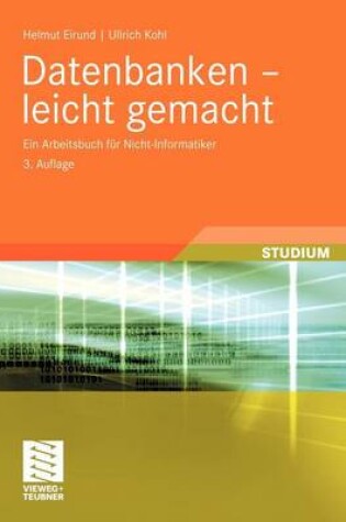 Cover of Datenbanken - leicht gemacht