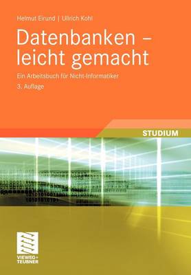 Book cover for Datenbanken - leicht gemacht