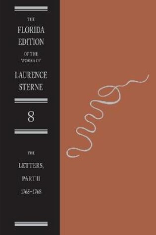 Cover of The Letters of Laurence Sterne Pt. 2; 1765-1768