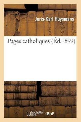 Cover of Pages Catholiques (Ed.1899)