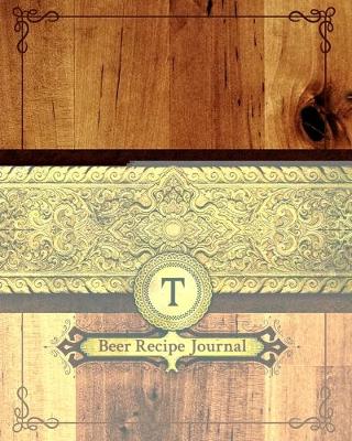 Book cover for T Beer Recipe Journal