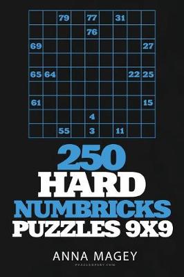 Cover of 250 Hard Numbricks Puzzles 9x9