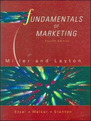 Book cover for Fundamentals of Marketing, 4/E