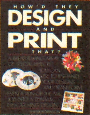 Book cover for How'd They Design and Print Like That?