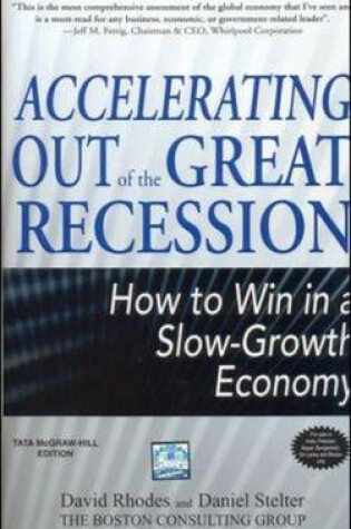 Cover of Accelerating Out of the Great Recession