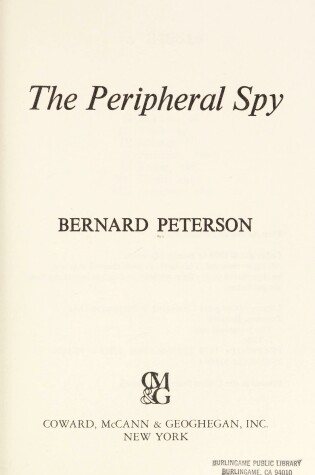 Cover of The Peripheral Spy